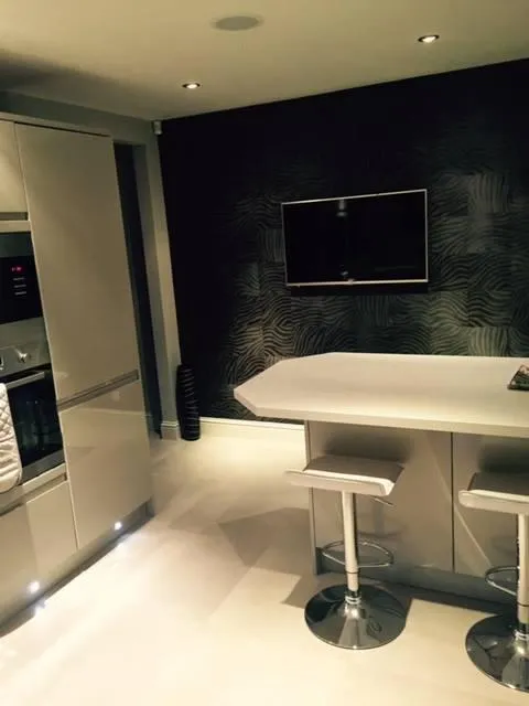 Kitchen painting and decorating project